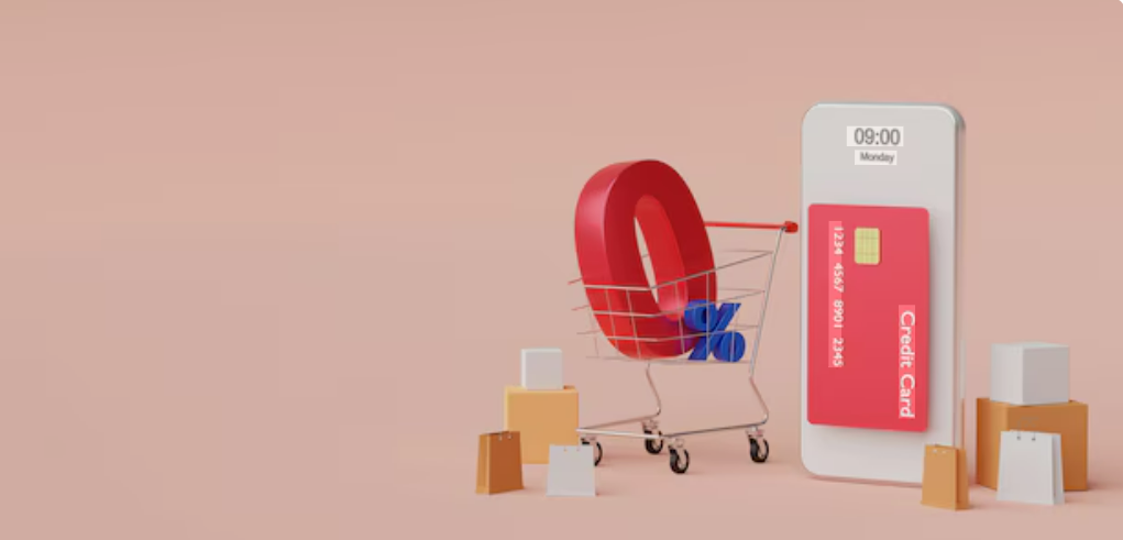 Installment application with 0% interest